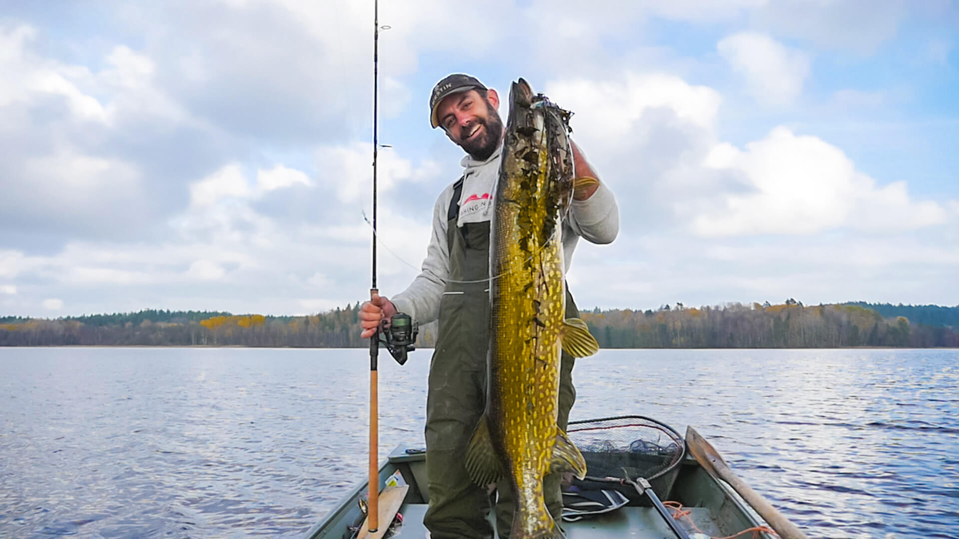  Pike Fishing Sweden with new Westin Shad Teez - Fishing -in 